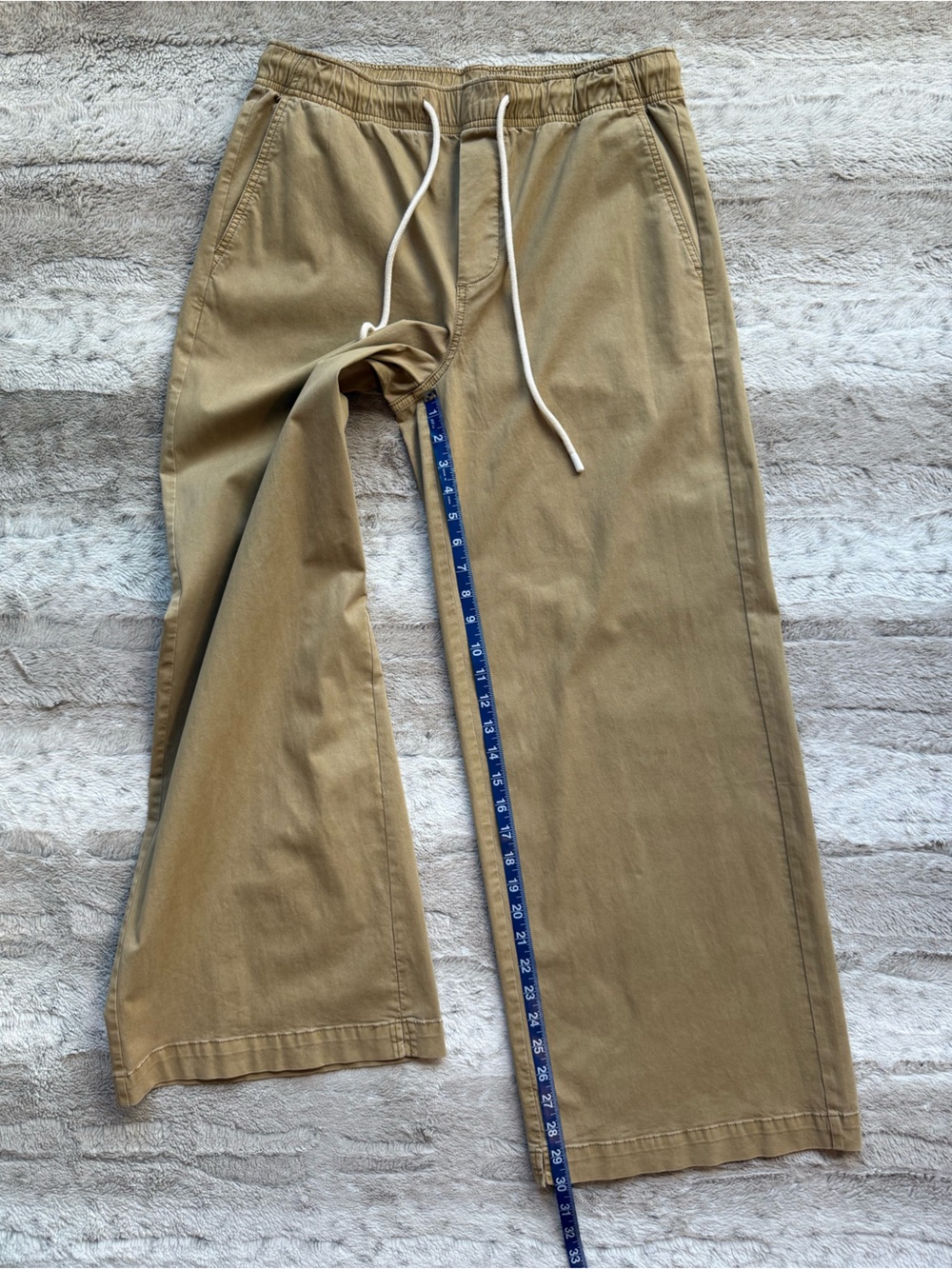 PILCRO Tie-Waist Pull-On Pants in Lark Size S - Picture 8 of 14